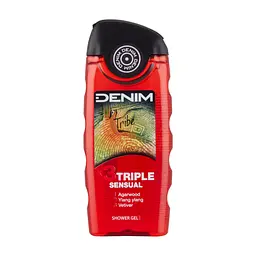 Гель для душу Denim Tribe потрійна чуттєвість 250 мл (8008970044408)