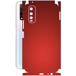 Захисна плівка StatusSKIN для Vivo Y70s Корпус Вініл червона матова