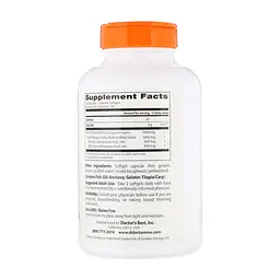 Жирні кислоти Doctor's Best Риб'ячий жир Омега-3, Omega 3 Fish Oil with Goldenomega, 100 (DRB-00478) - мініатюра 2