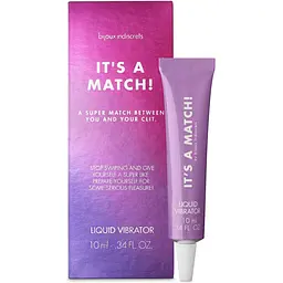 Рідкий вібратор Bijoux Indiscrets CliTherapy Liquid Vibrator - It's A Match - мініатюра 2