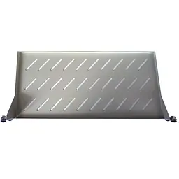 Полиця 19" Hypernet 1U глибина 250 мм сіра (CS-250-1U) - мініатюра 3