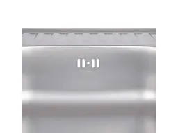 Мийка накладна Brinex 600х600х160мм 1 6060-L, Satin 0,6мм BRIN6060LSAT06 - мініатюра 6
