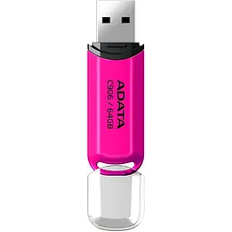 Флеш-накопичувач Adata Flash 64Gb USB 2.0 C906 Purple Pink (AC906-64G-RPP) - мініатюра 2
