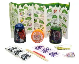 В'язка маса "3 в 1" Magnetic Slime, "Fluffy Slime", "Crazy Slime Fluoric" SLM-14-01U кольори в асортименті - мініатюра 3