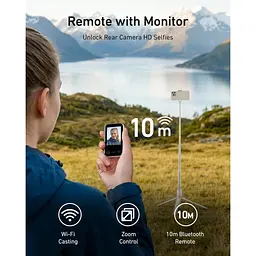 Селфі-монітор Telesin Magnetic Screen Mini White (P5-RMT-06) [170361] - мініатюра 7