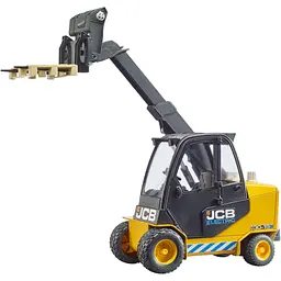 Набір іграшковий Bruder Телескопічний навантажувач JCB з палетою (2512) - мініатюра 4