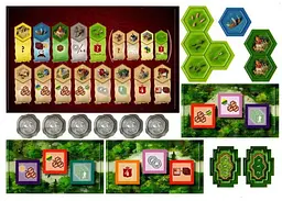 Настільна гра Lelekan Замки Бургундії: Ювілейне Видання (The Castles of Burgundy: 20TH Anniversary) (укр.) (ЗБ5498) - мініатюра 2