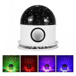 Світлодіодний диско-шар (дискошар) Led crystal magic ball light з Bluetooth - мініатюра 2