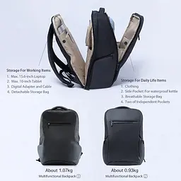 Рюкзак 26L Mi business multi-functional Backpack 2 XMSJB02RM - мініатюра 2
