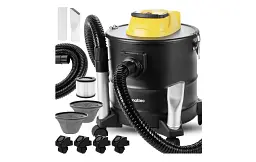 Будівельний пилосос для збирання золи MalTec TurboVac ML1800-ASH із функцією видування, 18 л