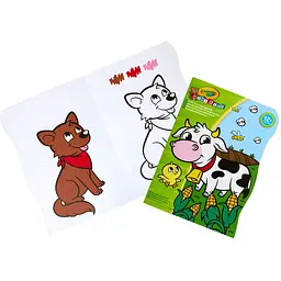 Розмальовка Crayola Mini Kids Ферма, 16 сторінок (25-1480-2) - мініатюра 2
