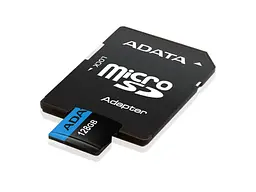 Карта пам'яті ADATA Premier microSDHC UHS-I A1 + SD Adapter 32 GB (AUSDH32GUICL10A1-RA1) - мініатюра 5