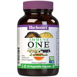 Мультивітаміни для підтримки імунітету Bluebonnet Nutrition Immune One Multiple 30 вегетаріанських капсул