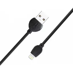 Кабель Awei CL-63 Lightning cable 1m Black - мініатюра 3