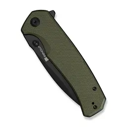 Ніж складаний Sencut Skarnax 9Cr18MoV G10 темно-зелений 96,3 мм - мініатюра 4