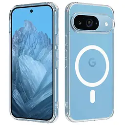 Прозорий протиударний чохол для Google Pixel 10 Pro XL Ultra Hybrid MagSafe Прозорий - мініатюра 8