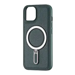 Чохол Jinduka Leather Ringo iPhone 14 Green