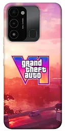 TPU чехол Demsky GTA VI Vice City для TECNO Spark 8C