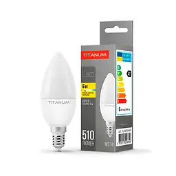 LED-лампа Titanum C37 6W E14 3000K (25678-000)