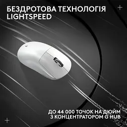 Мишка Logitech G Pro X Superlight 2 Lightspeed Wireless White (910-006638) - мініатюра 9