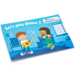 Дитяча іграшкова гітара New Classic Toys біла (10346) - мініатюра 3