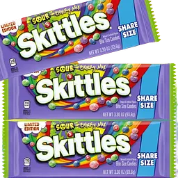 Драже Skittles Sour Berry Limited Edition Chewy Candy 93.6г - мініатюра 3