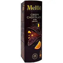 Чипси шоколадні Meltie Crispy Chocolate Dark Orange 125 г