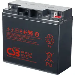 Акумуляторна батарея для ДБЖ CSB 12 V / 17 А*ч (GP12170I)