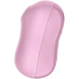 Вакуумний стимулятор із вібрацією Satisfyer Cotton Candy Фіолетовий - мініатюра 4