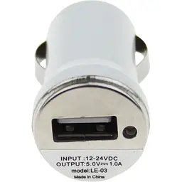 Автомобільний зарядний пристрій TOTO TZZ-54 Car charger 1USB 1A White - мініатюра 2