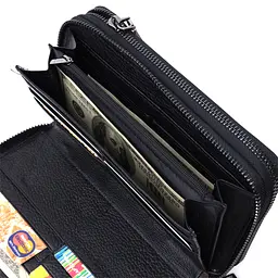 Чоловічий шкіряний гаманець ST Leather 20х11х4 см acs0029387 - мініатюра 8