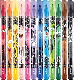 Фломастери Maped Color Peps Monster, 12 кольорів, 12 шт. (MP.845400) - мініатюра 2