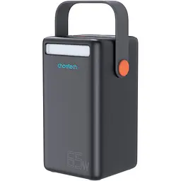 Зовнішній акумулятор Choetech Powerbank 50000mAh 65W Black [B664-CCBE] [113278] - мініатюра 2