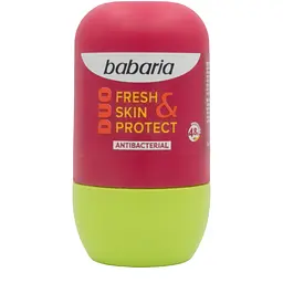 Антиперспірант Babaria Duo Fresh & Skin Protect роликовий антибактеріальний 50 мл 
