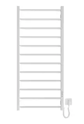 Електрична рушникосушарка HF Leeds 1170x530 white matte 6.1.0805.06.WM, Білий матовий, універсальне (коннектор), Електронний - мініатюра 2