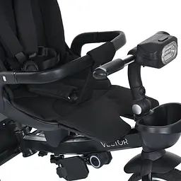 Велосипед El Camino ME 1162 VECTOR Black 3 кол. PU(12/10) оберт.сид.,гальма, скл.кермо, USB/BT, світло, сумка, чорний (6903317634606) - мініатюра 5