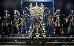 Діорама NECA Костяний Трон Хижак Toys Alien Vs Predator Skull Throne 35.6 см F AP - мініатюра 7