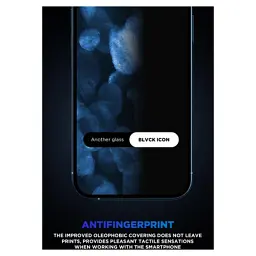 Скло захисне Armorstandart Supreme Black Icon 3D Apple iPhone 15 Plus Black (ARM68222) - мініатюра 6
