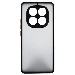 Чохол до мобільного телефона Dengos Kit Xiaomi Redmi Note 14 Pro case Matte + glass (Black) (DG-KM-128) - мініатюра 2