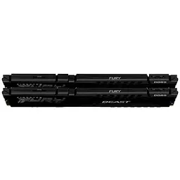 Модуль пам'яті для комп'ютера DDR5 32GB (2x16GB) 6000 MHz Fury Beast Black Kingston Fury (ex.HyperX) (KF560C36BBE2K2-32) - мініатюра 3