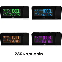 Годинник проєкційний Technoline WT539 Black (WT539) - мініатюра 5