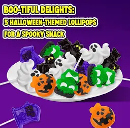 Льодяник на паличці Amos Halloween Candy Lollipop 1шт - мініатюра 5