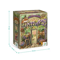 Пазл класичний DoDo Toys Квітковий магазин 300 ел. (IP-177-P-1208) - мініатюра 3