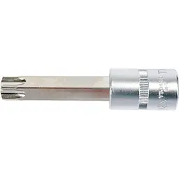 Головка торцева Yato квадрат 1/2" TORX подовжена Т70 L= 100 мм (YT-04329) - мініатюра 2