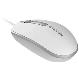 Мишка Canyon M-10 USB White Grey (CNE-CMS10WG) - мініатюра 3