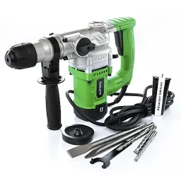 Перфоратор бочковий Apro SDS-plus 1500H 5,5 Дж 1500 Вт 4500 уд/хв 30412 - мініатюра 3
