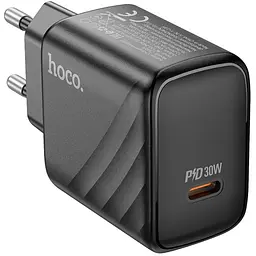 Зарядний пристрій HOCO CS22A Value USB-C PD30W Black (6942007609913)