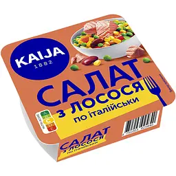 Уцінка. Салат Kaija з лосося по-італійськи 160 г - мініатюра 1