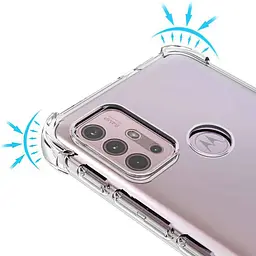 Панель BeCover Anti-Shock для Motorola Moto G10 / G30 Clear (706675) - мініатюра 3