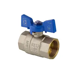 Кран кульовий Koer 1" ГГМ (KR.217.B) синій KR2718 - мініатюра 6